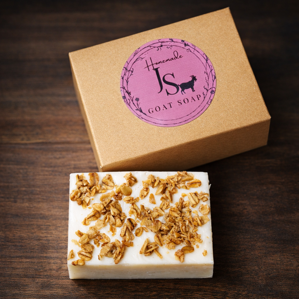 Honey Oats Goat Soap